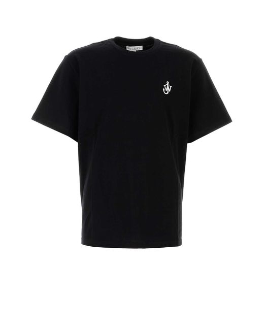 J.W. Anderson Black Jw Anderson Cotton T-Shirt for men