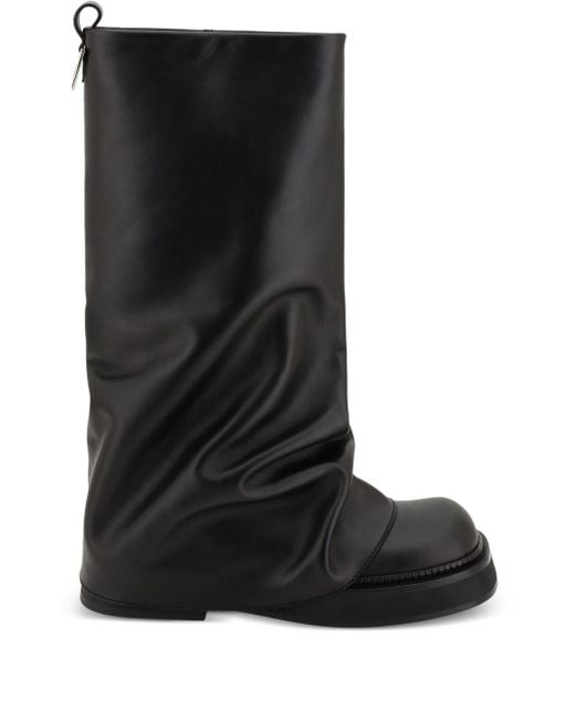 The Attico Black Boots