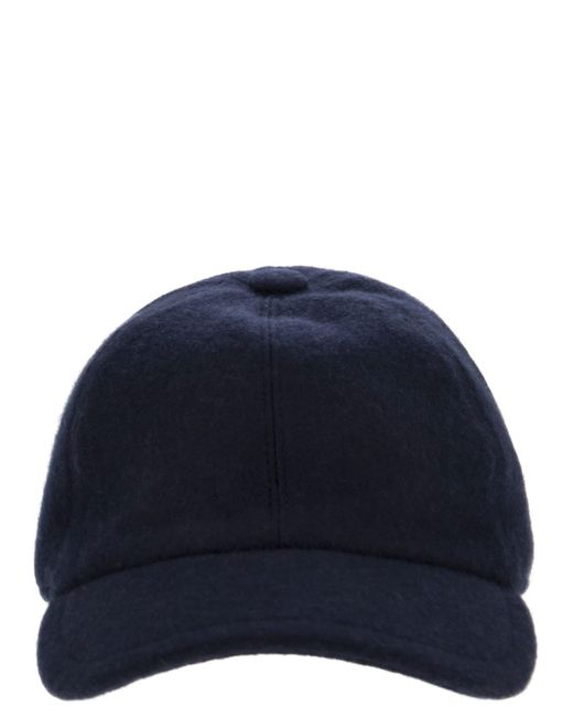 Fedeli Land Cashmere File Hat in het Blue voor heren