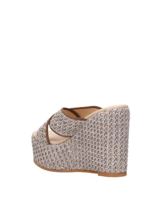 Espadrilles Gray Sandals