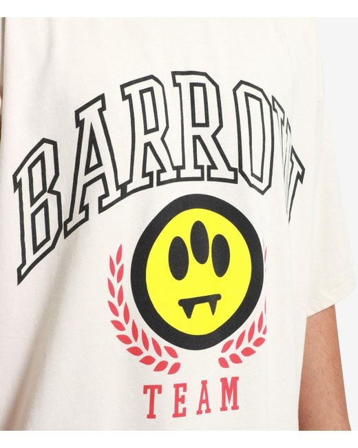 Barrow White T Shirts And Polos