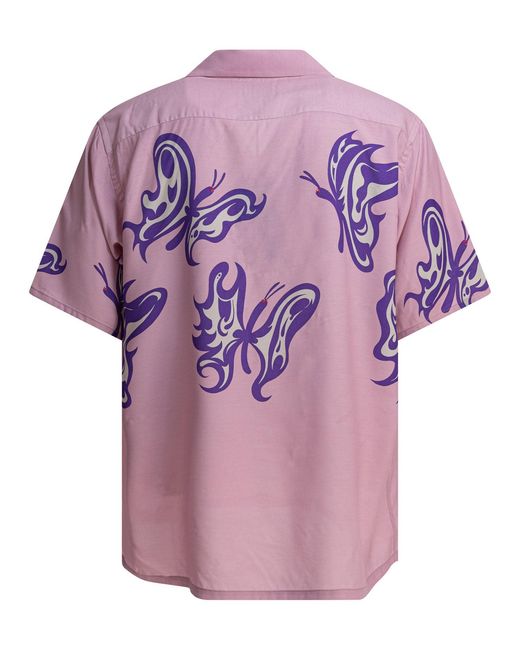 Needles Purple "One-Up" Shirt for men