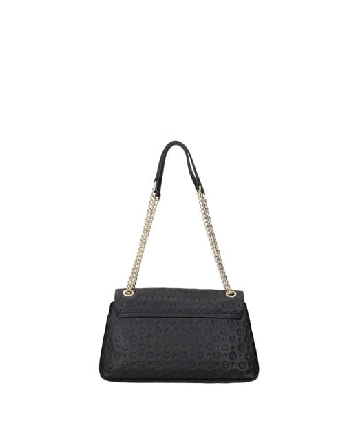 Pollini Black Shoulder Bags Leather
