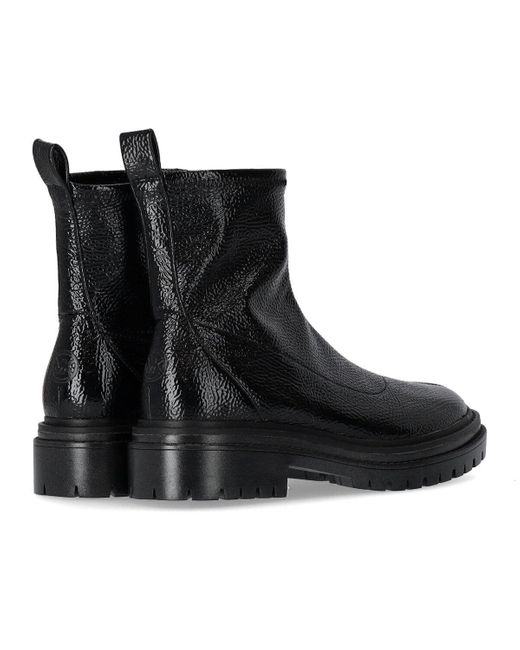 Michael Kors Black Comet Sock Ankle Boot