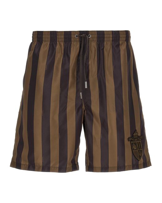 Traje de baño ' Crest' Fendi de hombre de color Multicolor