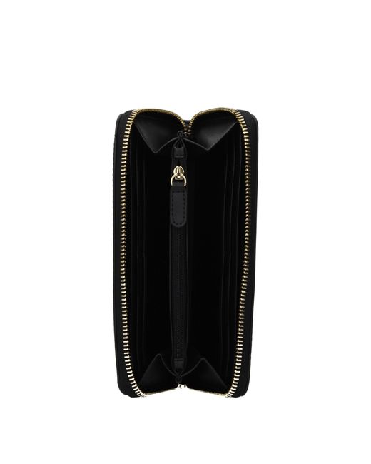Love Moschino Black Portafogli Donna Poliuretano Nero