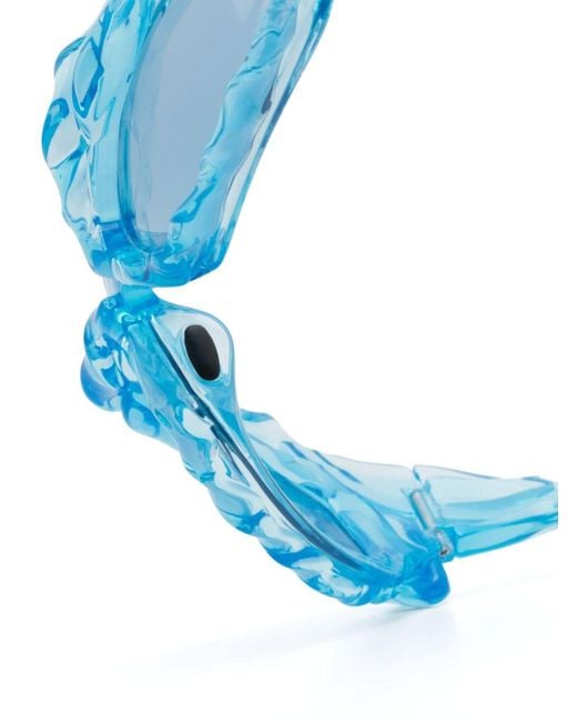 OTTOLINGER Blue Twisted Sunglasses