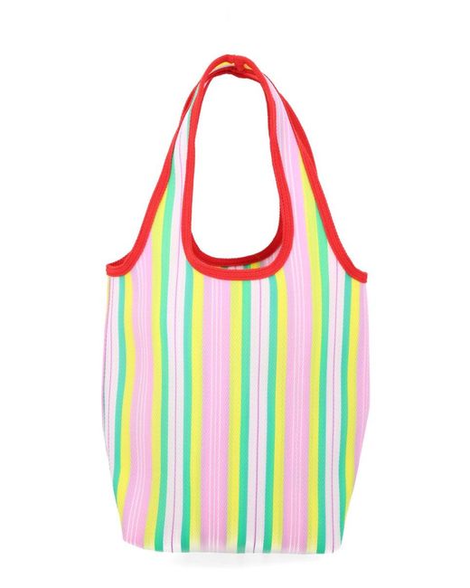 A.P.C. Red Tote Bag Ninon
