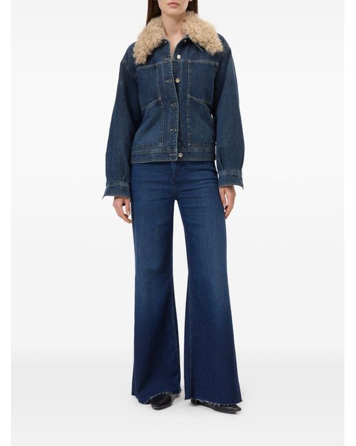 Closed Blue Flared Denim Jeans