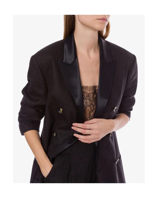 Alberta Ferretti Black Alberta Ferretti Multicolor