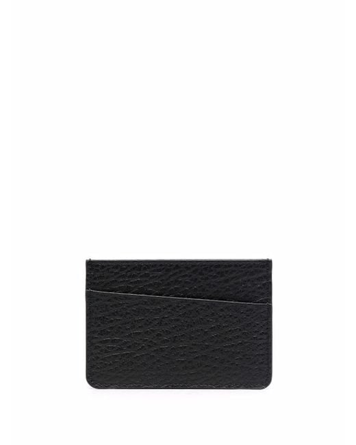 Maison Margiela Black Leather Credit Holder