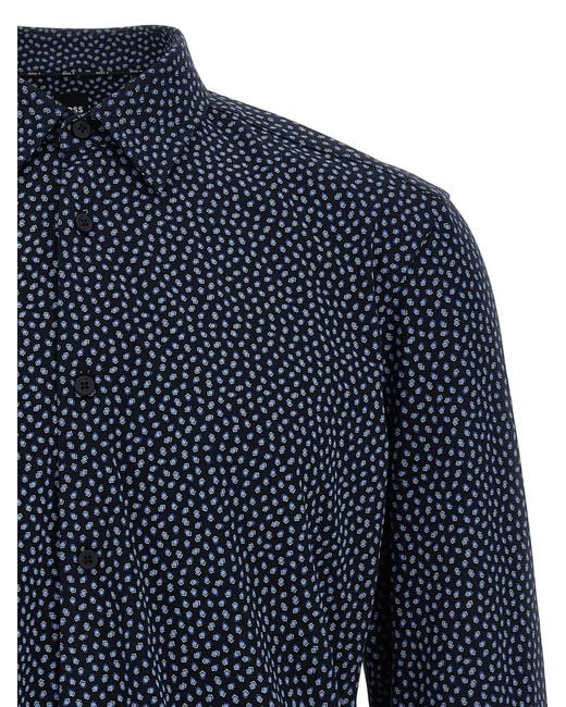 Boss 'Roan' Hemd in Blue für Herren