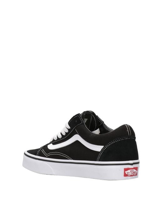 Baskets Noir+Blanc Vans en coloris Black