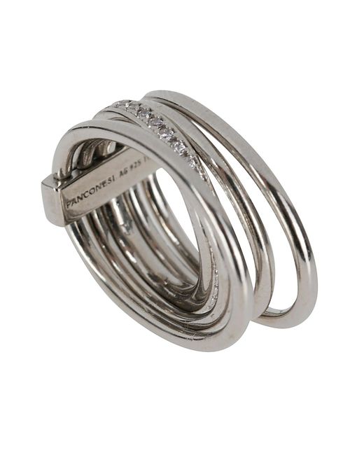 Panconesi Metallic Solarkristallringe