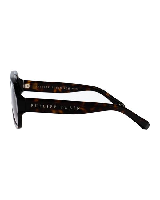 Philipp Plein Black Sunglasses for men