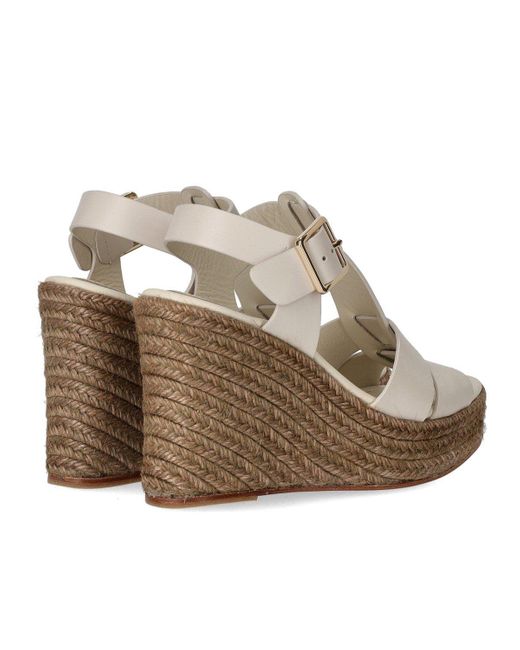 Paloma Barceló Metallic Alison Wedge Sandal