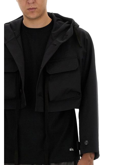 A.I.E. Black Jersey T-Shirt for men