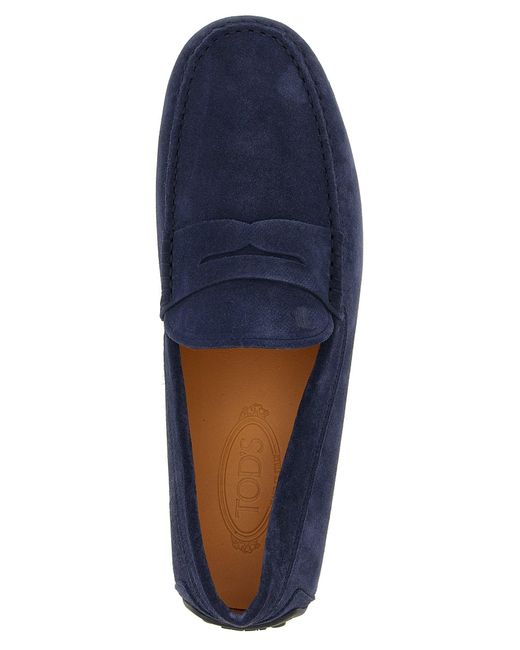 Tod's Tod 's 'City Gommino' Slipper in Blue für Herren