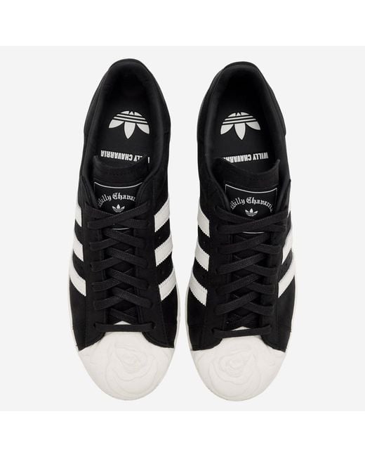 ADIDAS X WILLY CHAVARRIA Black Superstar Sneakers for men