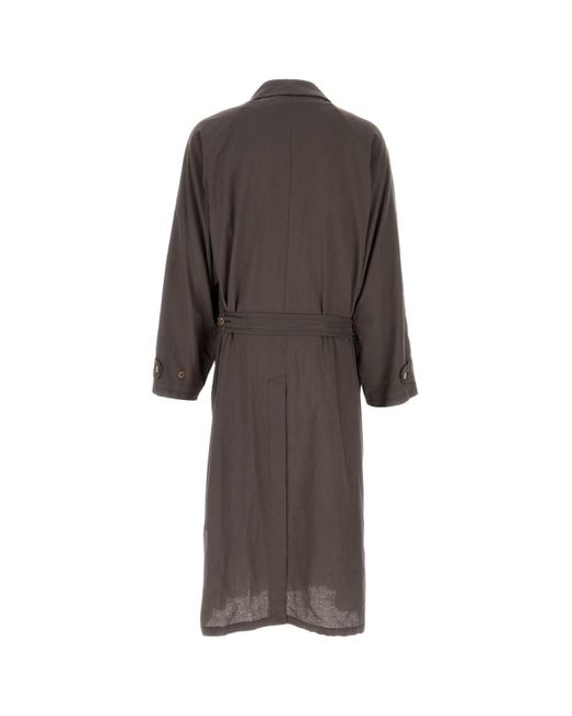 Magliano Brown Chocolate Cotton La Sapienza Trench Coat for men