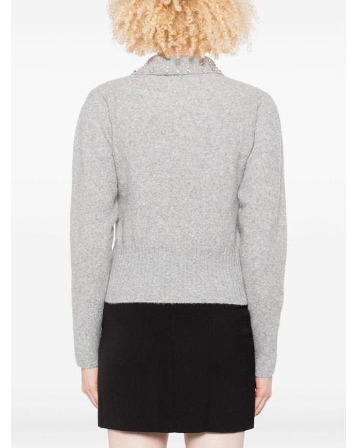Twinset Gray Twin -Set -Pullover grau