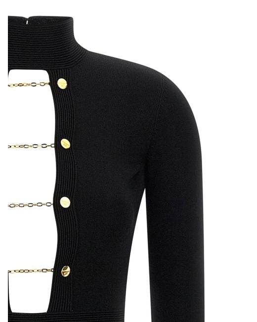 Robe d' 'Red Carpet' Elisabetta Franchi en coloris Black