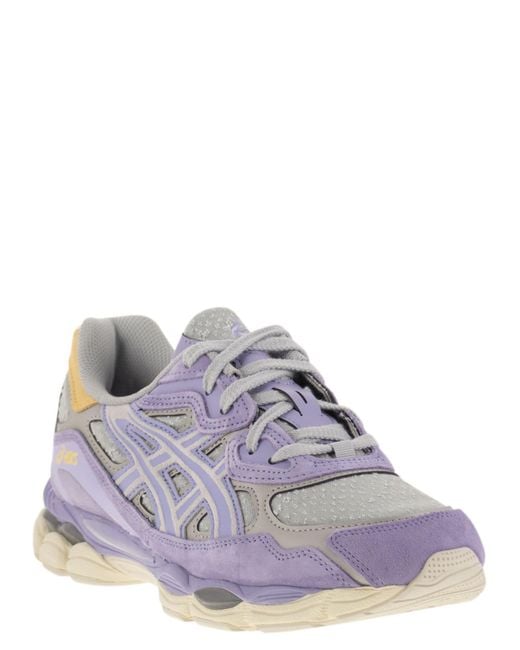 Asics Purple Gel Nyc Sneakers for men