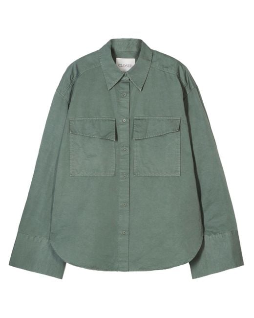 Closed Green Cotton Shirt