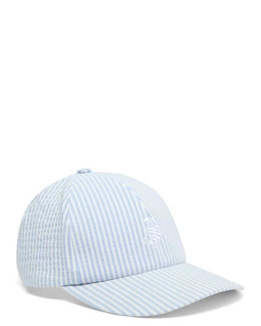 Vilebrequin Blue Striped Stretch Baseball Cap