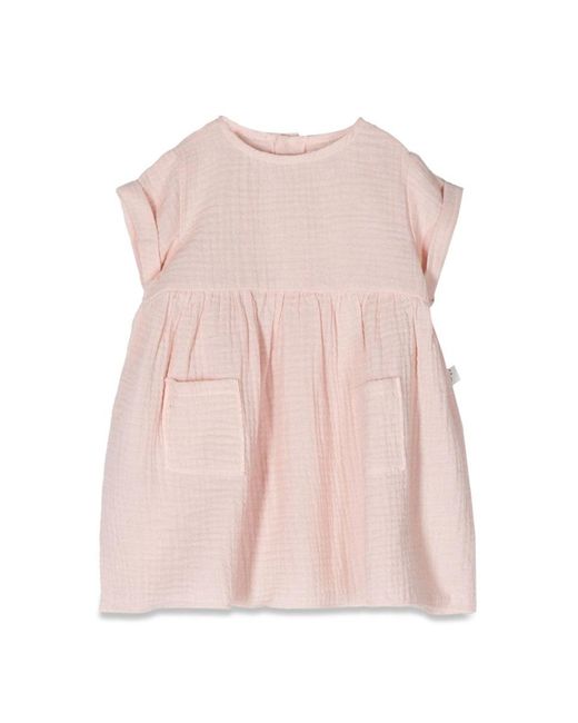 Teddy & Minou Pink Dress With Pockets