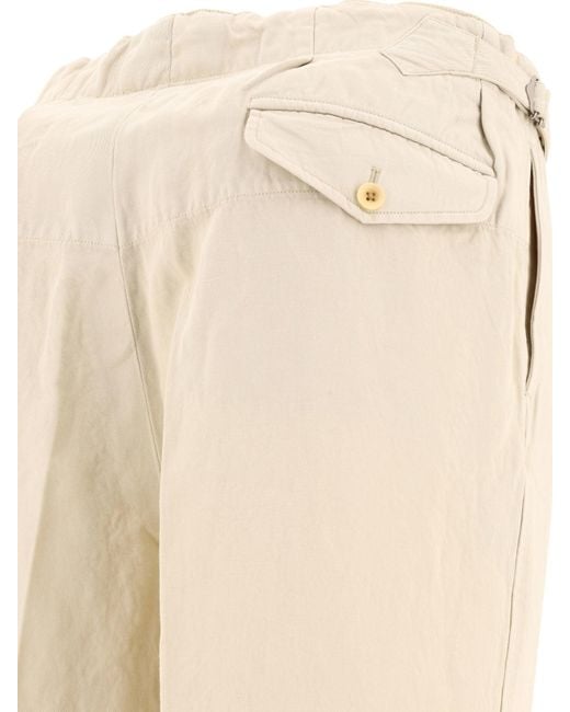 Kaptain Sunshine Gurkha Trousers in Natural for Men | Lyst