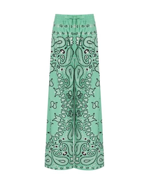 Essentiel Antwerp Green Hintwerpen Aqua Trousers