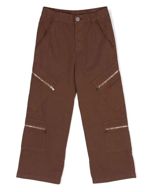 Jacquemus Brede Broek in het Brown