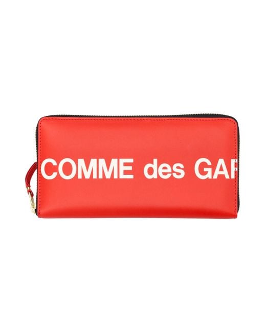 Comme des Garçons Red Comme des Garcons Brieftaschen Brieftaschen rot