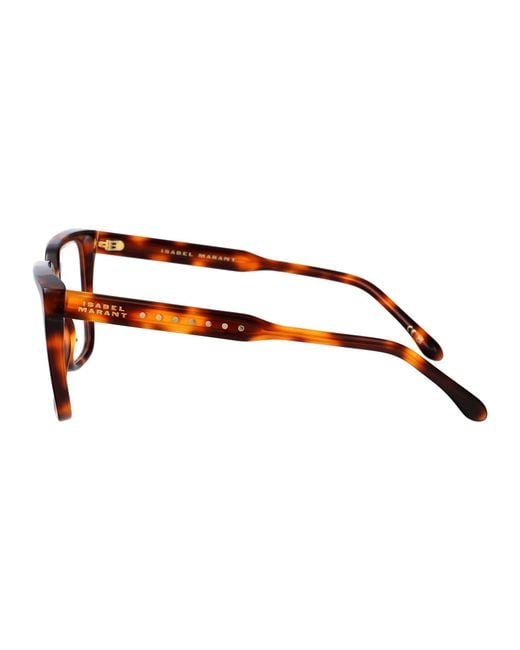 Isabel Marant Brown Squared Optical Im 0244 086