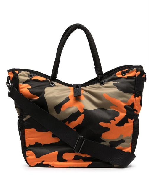 Porter-Yoshida and Co Black 2Way Nylon Tote Bag for men