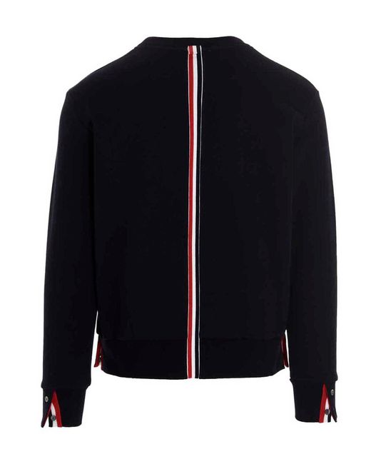 Thom Browne Rwb Sweatshirt Blue for men