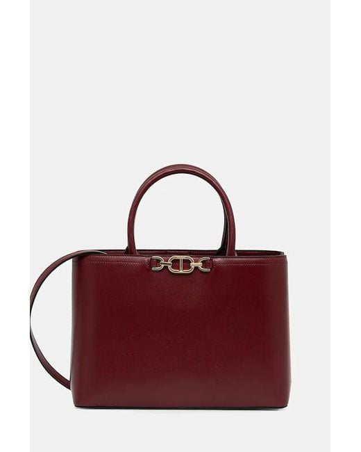 Twinset Red Tote Medio