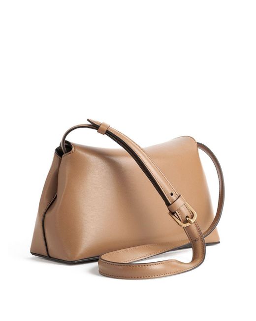 Totême  Natural T Lock Leder -Umhängetasche