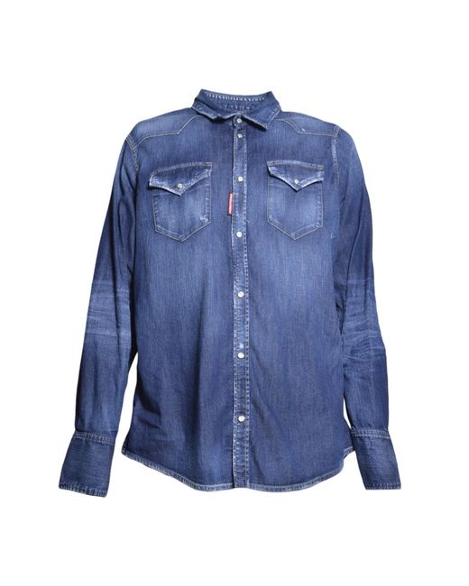 Camisas DSquared² de color Blue