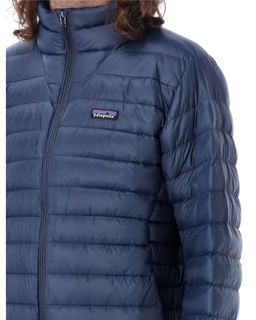 Patagonia Blue Downsweater Jacket