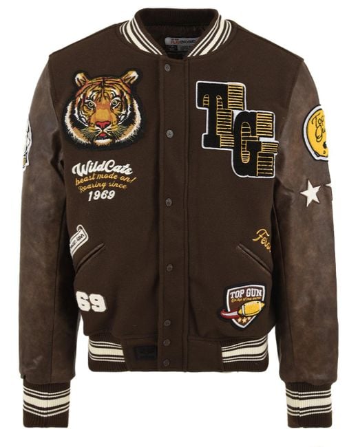 top gun Toppistool Lagen Brown in het Black