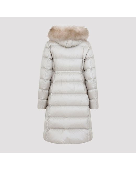 Moncler Boedic Lange Jas in het Gray