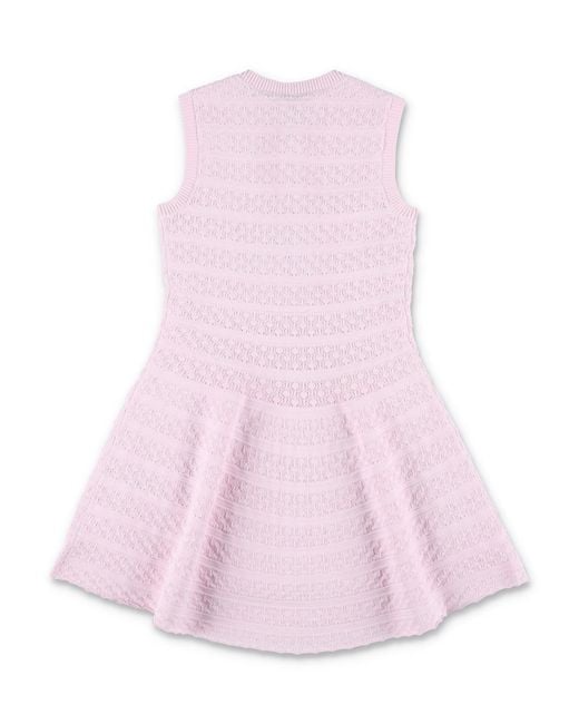 Self-Portrait Pink Charming Mini Dress For Girls