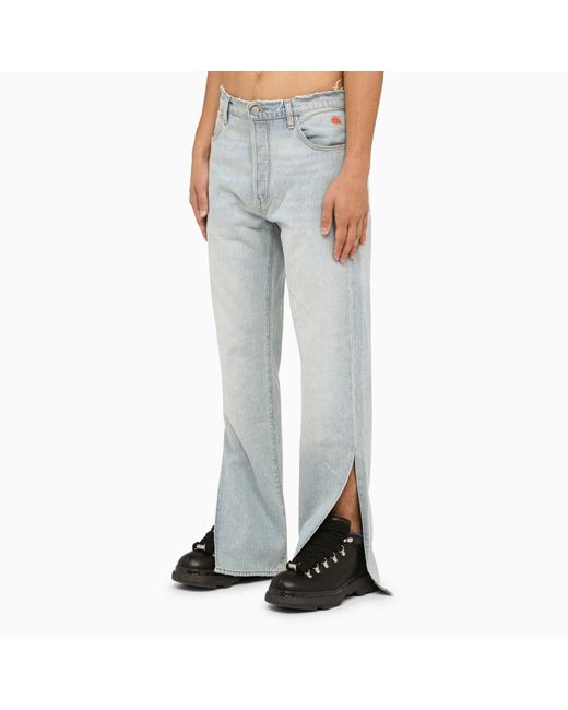 ERL Gray Levi'S X Straight 501 Denim Jeans for men