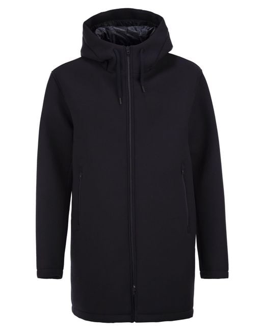 Herno Blue Long 3-Layer Scuba Parka for men