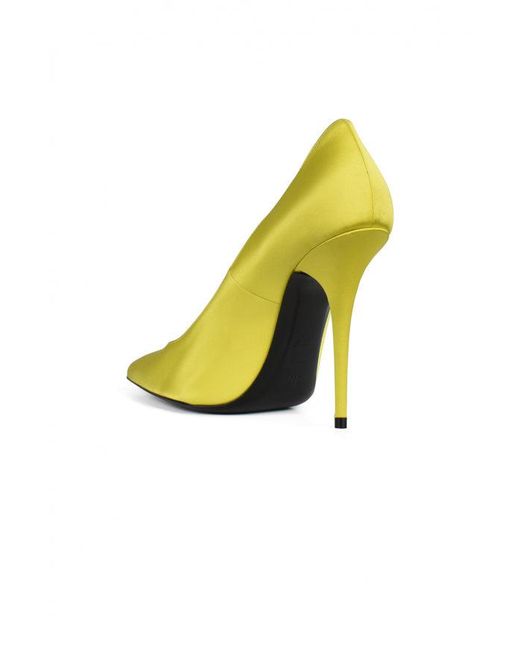 Saint Laurent Yellow Marilyn Pumps