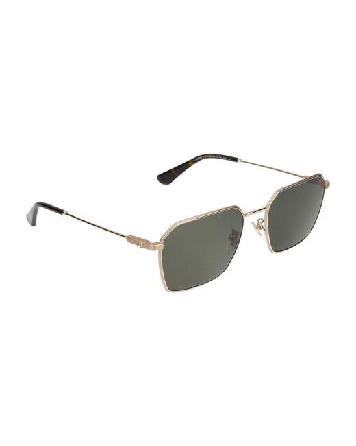 Police Green Sunglasses Spll84 0300 Oro Rose' Lucido Totale /19/145 for men