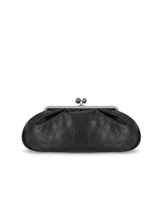 Weekend by Maxmara Cristin Large Black Clutch