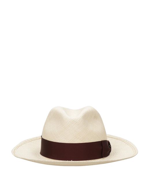 Borsalino White Hats for men